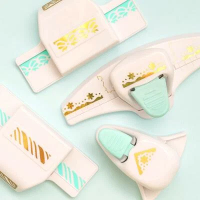 We R Memory Keepers set of 4 Punches 715668 NEW paper punches