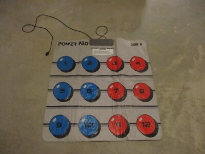 Nintendo NES Power Pad Official Floor Mat Controller Powerpad WORKS!
