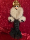 *~* Gorgeous mink fur bomber wrap for MARILYN MONROE, BARBIE DOLL*~*