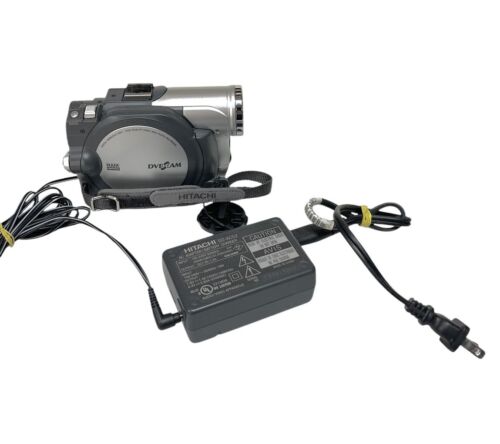 Hitachi DZ-MV580A DVD Camcorder W battery & Disc Tested With Power Cord