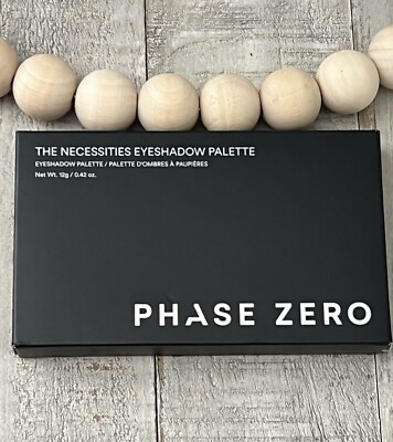 Phase Zero Makeup The Necessities Eyeshadow Palette New & Boxed ...
