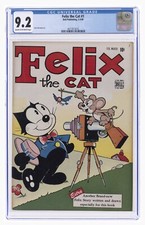 FELIX THE CAT 1  CGC 9.2 FIRST ISSUE DELL 1948 cr/ow Pages golden age scarce