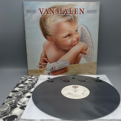 Van Halen- 1984- US First Press Winchester -Back Cover Upside down