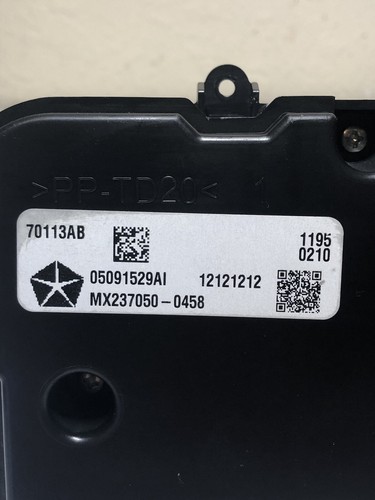 15 16 Chrysler 200 Temperature Climate Control Unit, 05091529AI, OEM, NEW - Picture 9 of 10