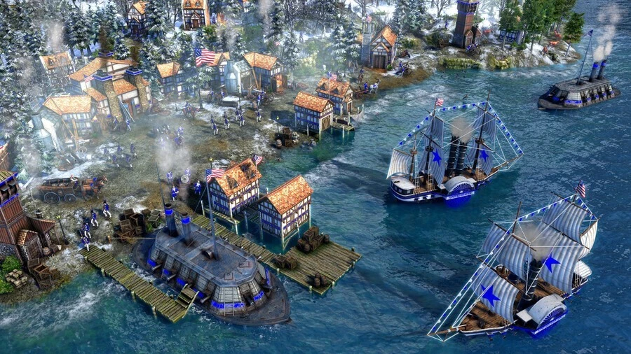 Age of Empires III United States Civilization DLC 3 Game Steam Key Region Free - Image 2 of 4