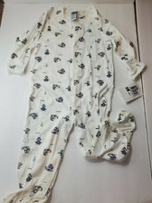 oshkosh vintage footie pajamas Nwt VTG Stock 18 Mo kid pj's XXL snap bottom 18mo