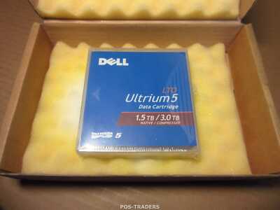 Dell 2H9YH LTO-5 1.5TB / 3.0TB Ultrium 5 Data Cartridge Tape - NEW NEU NUOVO