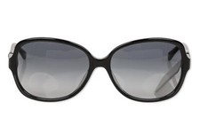 Fossil Womens FOS 2046/S Butterfly Sunglasses Black/Gray Gradient 59-15-140