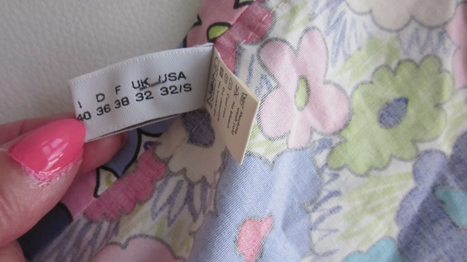 Gonna Sarong Floreale Moschino Mare Avvolgente Cravatta Copri Piccolo Italiano IT40 US 32 Sm