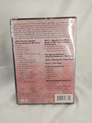 ミュージック Britney Spears: In The Zone DVD Britney Spears: In The Zone DualDisc DVD-Audio 5.1 Surround