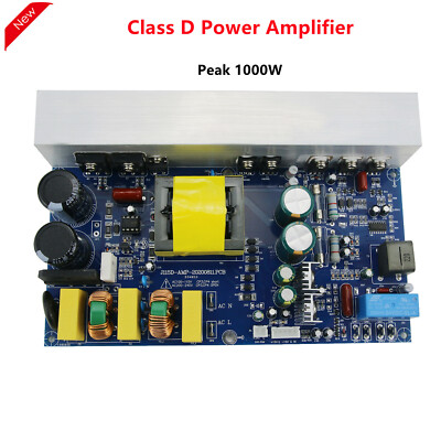 Class D High Power Amplifier Board Mono Power Amp 1000W with Switching Power