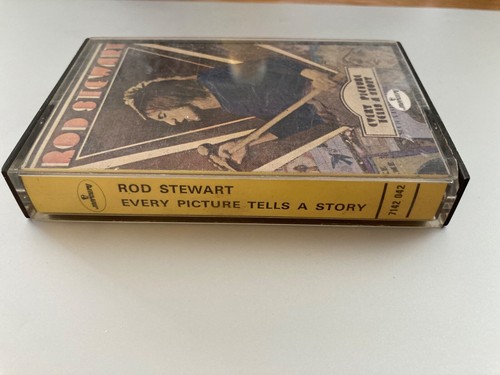 ROD STEWART RARE ORIG 1971 MERCURY GREEN CASSTAPE 7145004 GB UNTESTED UKPOSTONLY - Picture 12 of 20