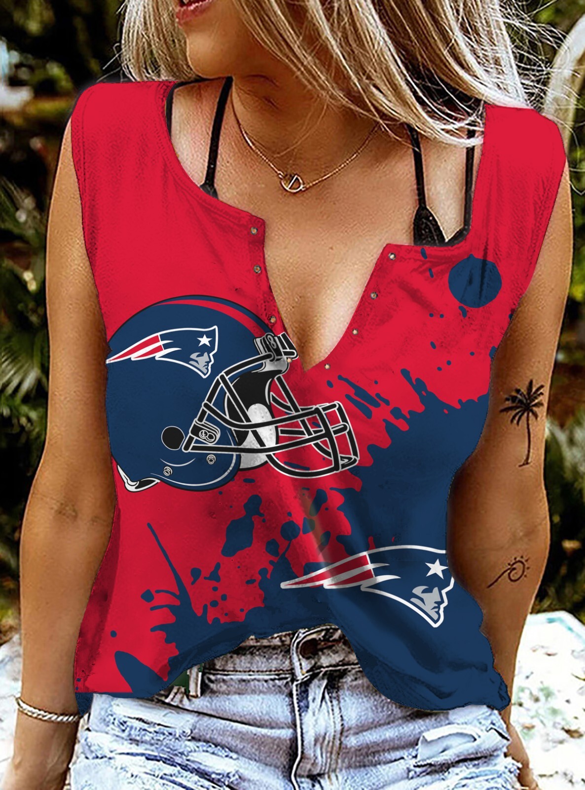 scoop neck loose tee