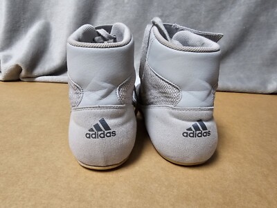 adidas gazelle silver green womens ADIDAS Adizero Wrestling Shoes - Gray/Neon - 2016 main image 0