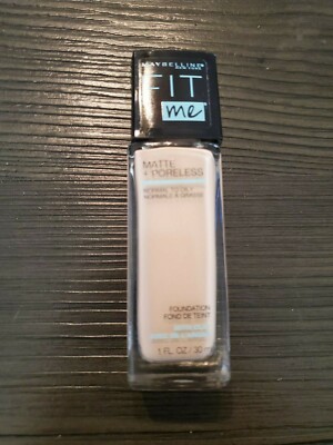 Maybelline Fit Me Matte + Poreless Liquid Foundation Makeup, Multiple Shades