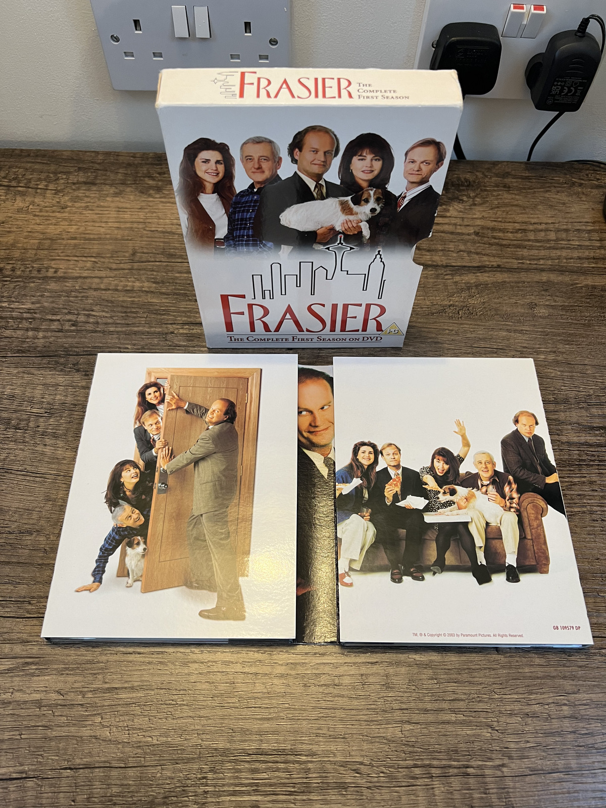 Frasier: The Complete Season 1 DVD (2003) Kelsey Grammer, Burrows (DIR) cert PG