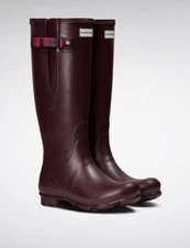$168 HUNTER Boots ORIGINAL RAIN TALL NORRIS FIELD  W24893 WELLINGTON W 5 6 36