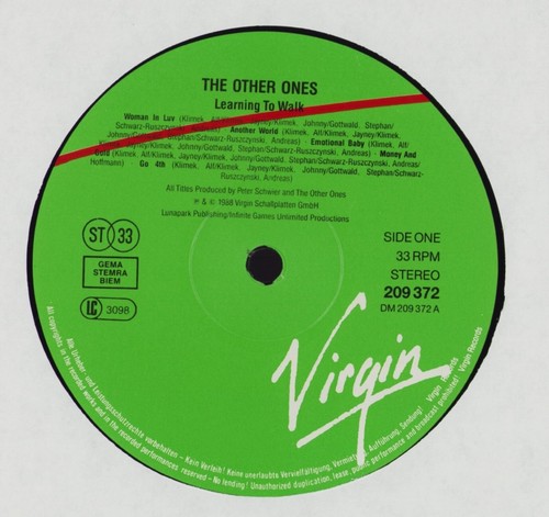The Other Ones - Learning To Walk (Vinyl LP - Original - EU 1988) - Bild 5 von 5
