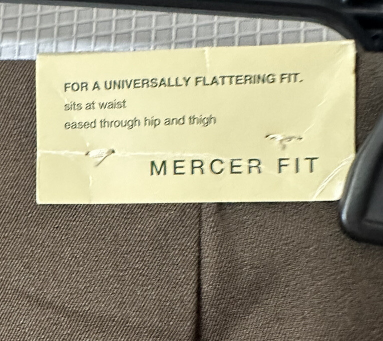 NWT Eddie Bauer Mercer Fit Womens Brown Casual Pants Slacks Size 4