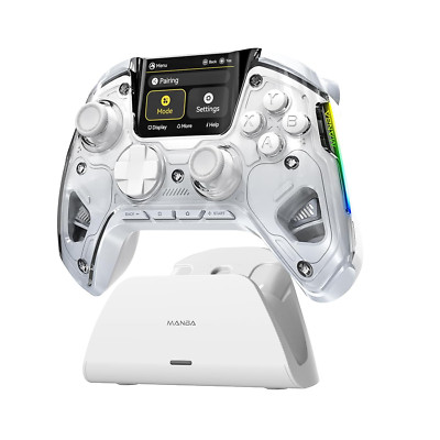 one Interactive Screen Wireless Gaming Controller for Pc/Switch/Ios/Android,Hall