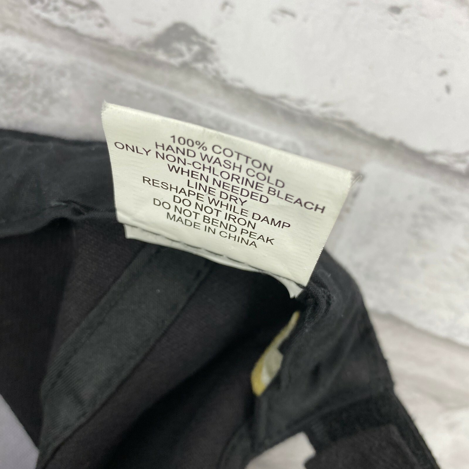 Craftsman Tools Adjustable Strapback Black Hat, M… - image 6