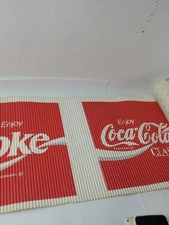 Coca-Cola Advertising Banner Corrugated Coke and Diet Coke include 4.