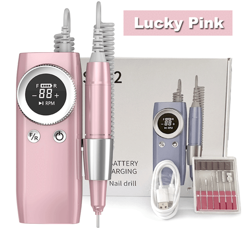 Beste Qualität 45000 U/min Aufladen Nagel Bohrmaschine Tragbar Maniküre Pediküre USA - Bild 26 von 26
