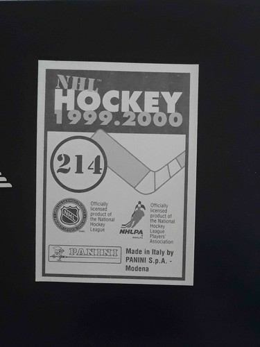 Panini NHL Hockey 1999 2000 99 00 ELIGE CUALQUIER PEGATINA CASI NUEVA/COMO NUEVA #201-360# - Imagen 27 de 297