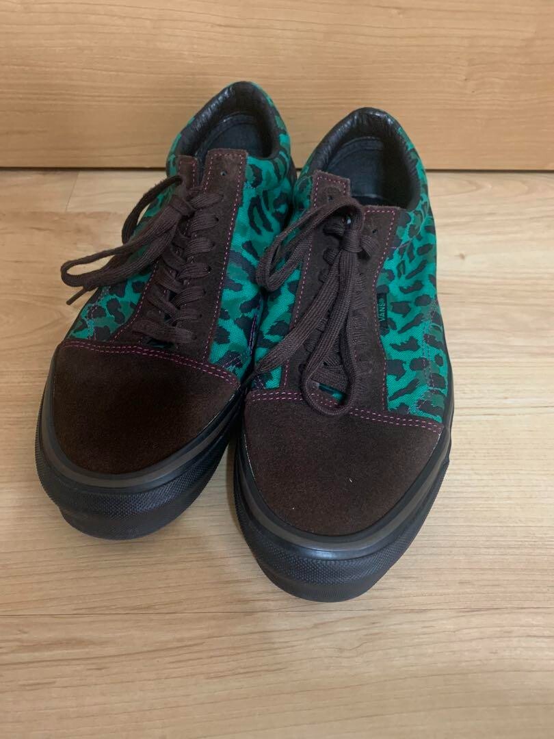 Vault Vans Old Skool Stray Rats Sneakers Shoes Black Green