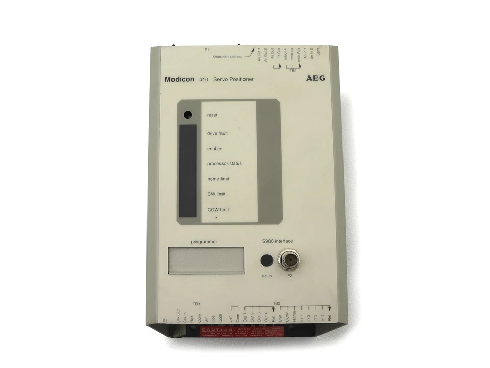 Modicon 410 Brushless Servo Positioning Unit 110-282 - Image 3 of 4