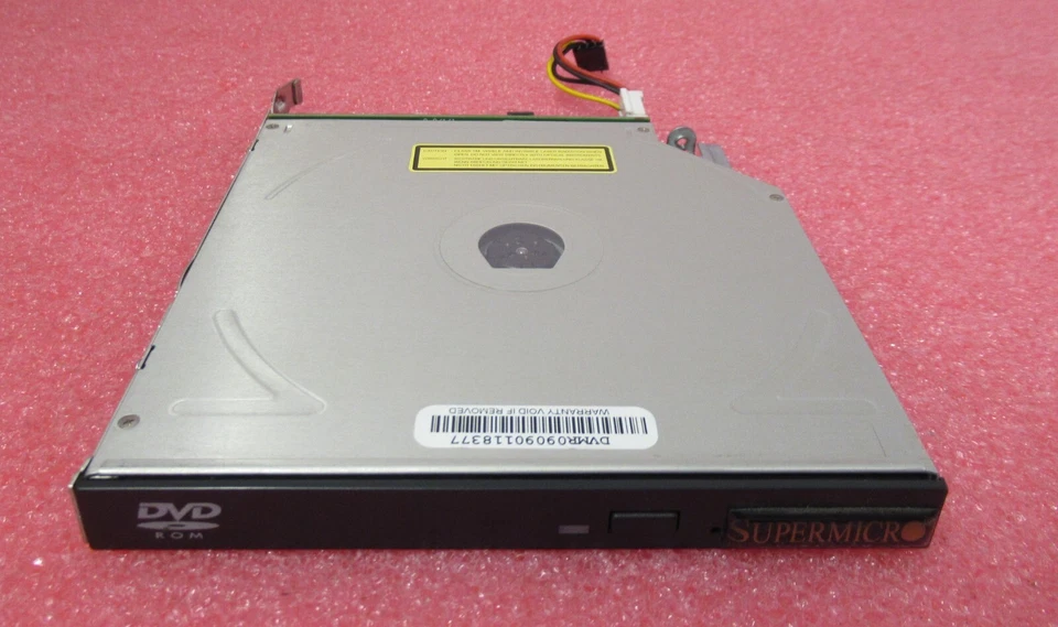 Teac DV-28S-VZ3 1977192V-Z3 Slimline DVD-ROM Drive Supermicro Bracket Backplane - Image 2 of 4
