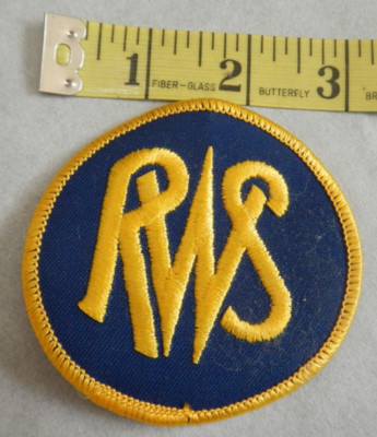 RWS PATCH  - GUNS FIREARMS PATCHES - AIR RIFLES PISTOLS AIRGUNS - DYNAMIT NOBEL
