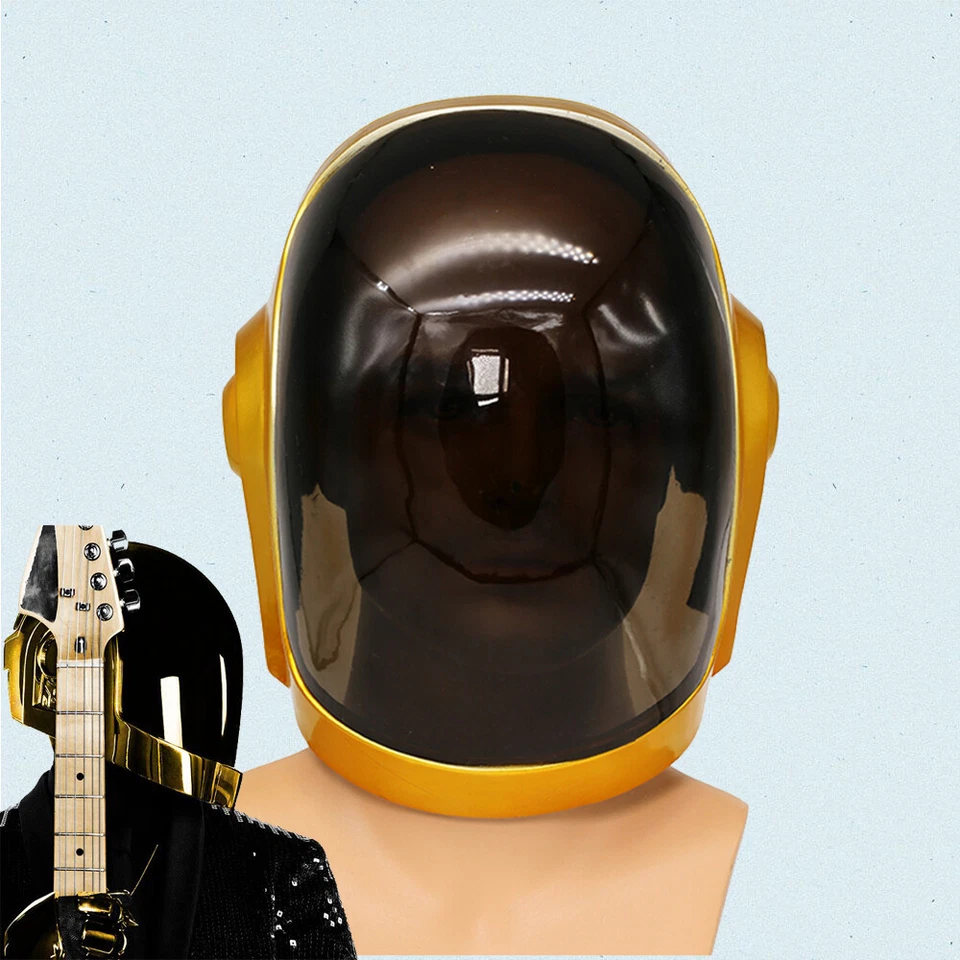 Xcoser Daft Punk Helmet Replica Thomas DJ Comic Mask Cosplay Props Helmet Party - Image 3 of 4