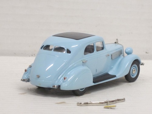 Studebaker Commander Land Cruiser berlina 1934 blu chiaro scatola Brooklin BML 08 1:43 V2 - Foto 2 di 7