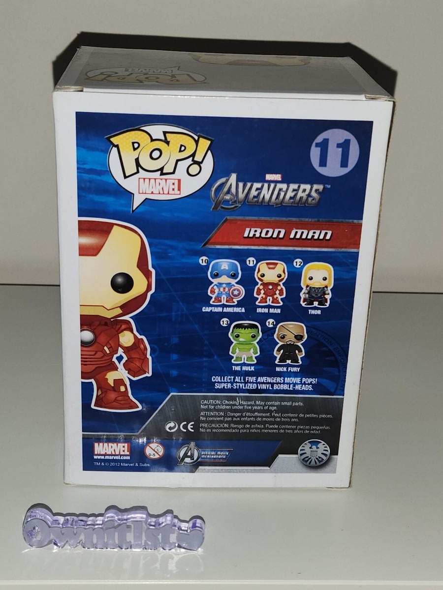 Iron Man Mark VII #11 The Avengers Funko Pop Vaulted Rare with Pop