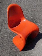 chaise PANTON edition HERMANN MILLER Collection chair orange design  70