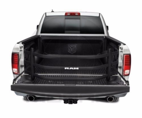 09-18 Dodge Ram 1500 10-18 2500 3500 Black Aluminum Tailgate Bed Extender MOPAR - Zdjęcie 1 z 11