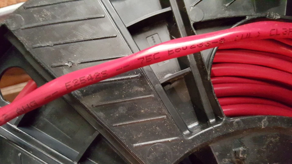 Carol E2542S 12/2C Solid Shielded Riser Red Alarm Cable Wire FPLR/CL3R /50ft - Image 3 of 4