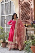 BOLLYWOOD GOWN WEDDING SALWAR KAMEEZ SUIT READY TO WEAR NEW PARTY INDIAN DRESS