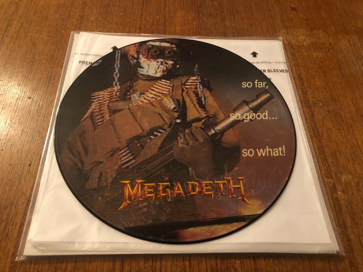 美品メガデスLPレコードso far, so good... so what! Megadeth – So Far, So Good So What! – Vinyl (LP, Album
