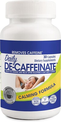 Daily DeCaffeinate Most Potent Caffeine Eliminator May Help with Deeper Sleep