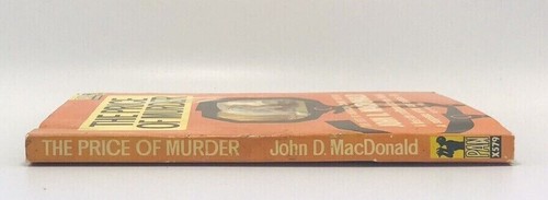 The Price of Murder by John D MacDonald Vintage Fawcett Paperback Crime Thriller - Picture 3 of 12