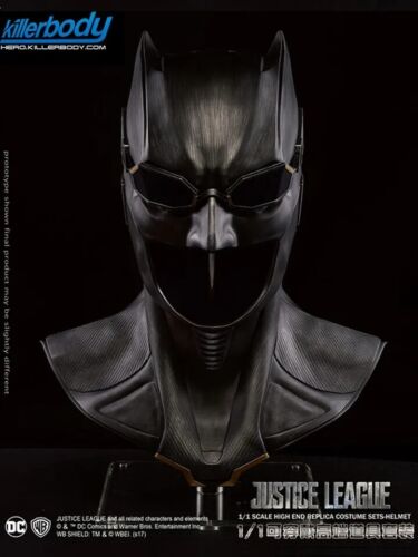 US SHIP_1:1 Justice League casque Batman / édition limitée / haute qualité et détails  - Photo 1/5