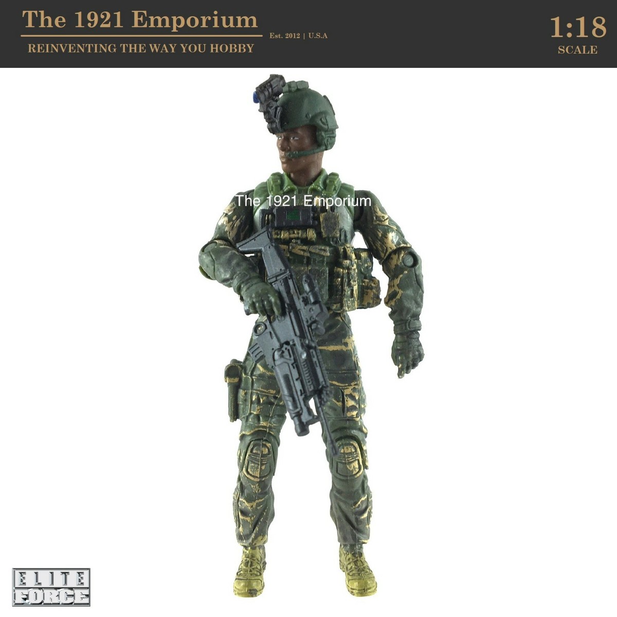 1:18 Blue Box Toys BBi Elite Force US Army Special Forces Operator