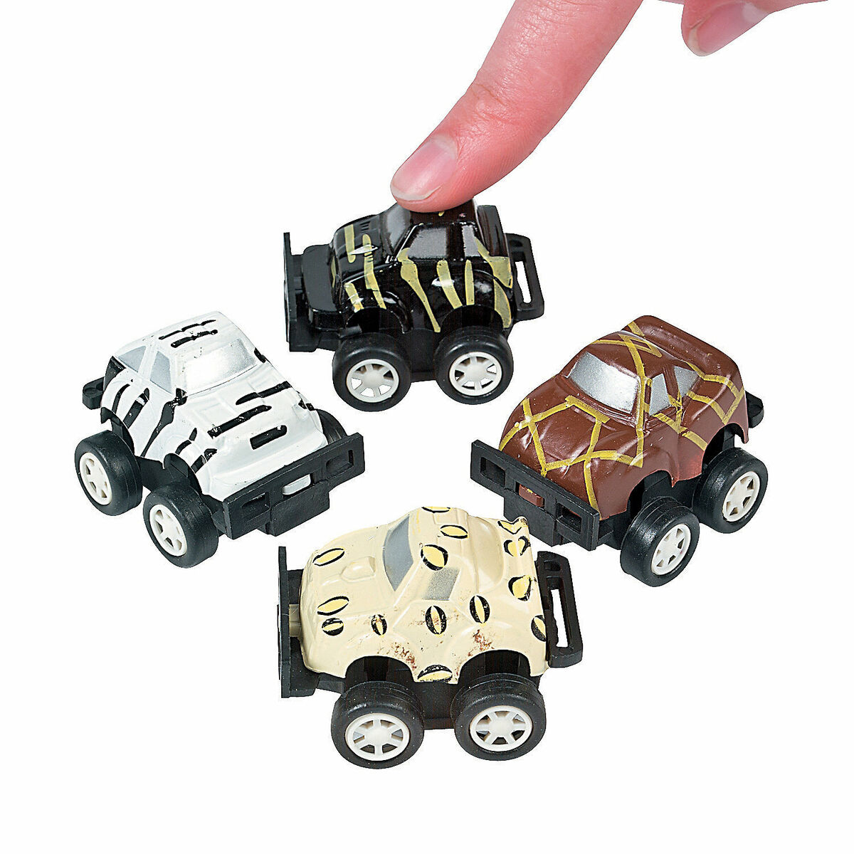 Pullback Monster Trucks - Assorted Colors (Dozen)