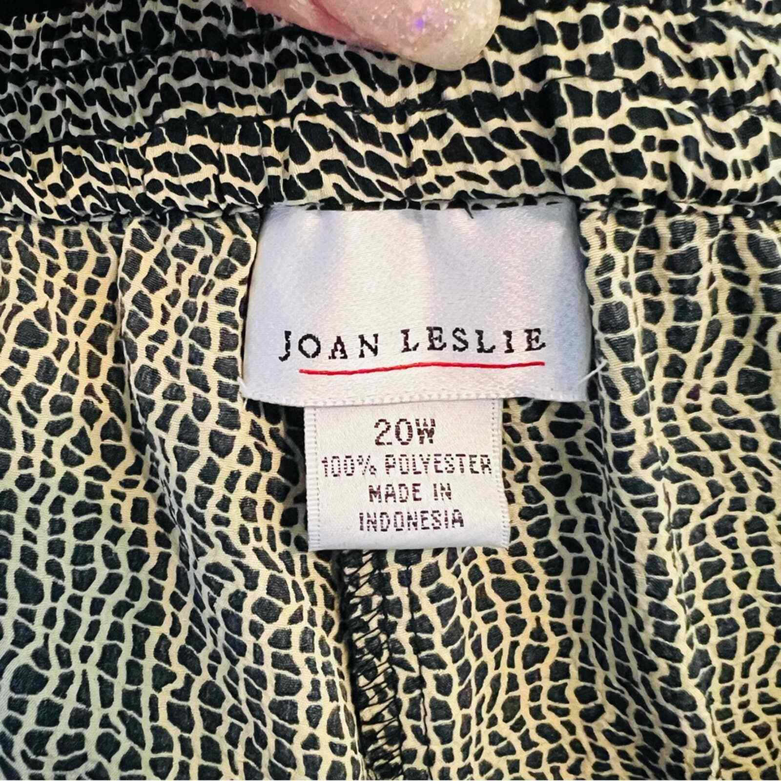 Joan Leslie Elastic Drawstring Pull On Pants Size… - image 5