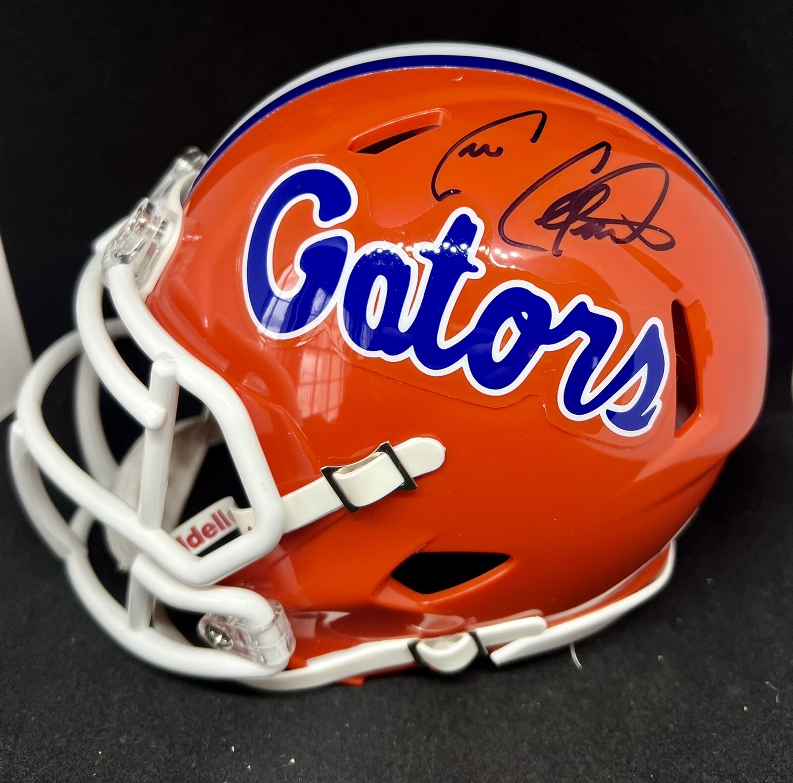 Chris Collinsworth Autographed Signed Florida Gators CRIS COLLINSWORTH HELMET MINI JSA COA BENGALS 