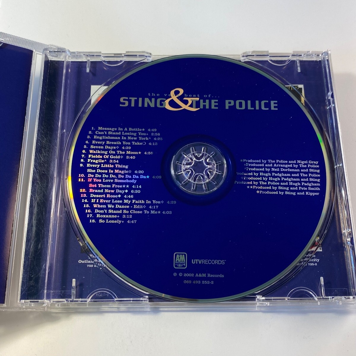 STING & THE POLICE CD 13枚セット Sting & The Police - The Very Best of Sting & the Police