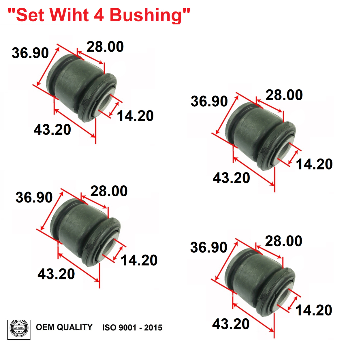 MOOG K201973 Knuckle Bushing For Toyota Camry & More – Improves Steering & Reduces Noise
