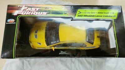 1:18 The Fast and the Furious mitsubishi lancer evolution 7 evo